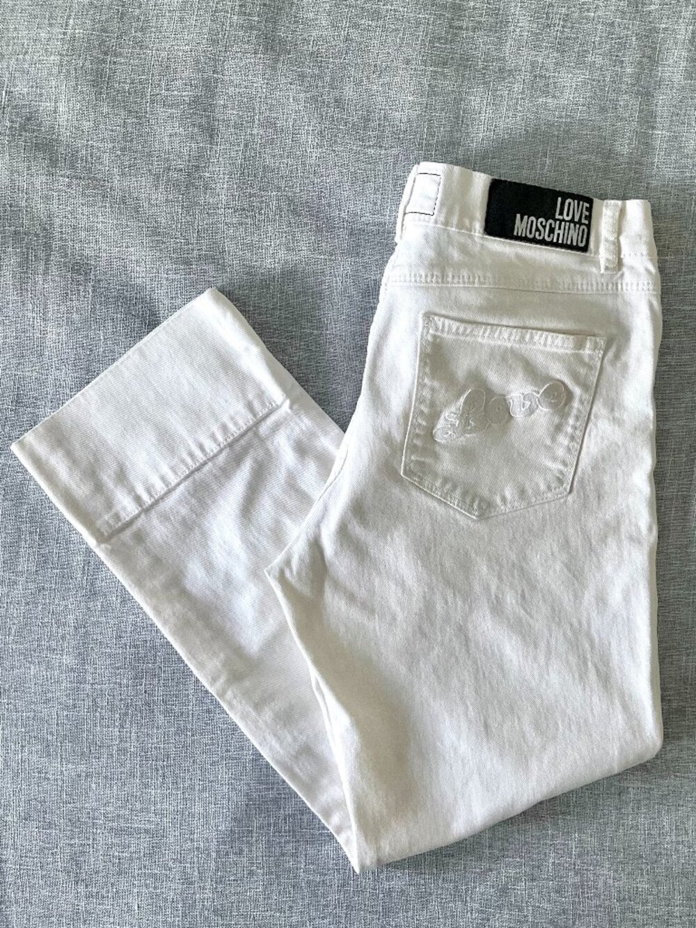 Love Moschino Cropped Jean